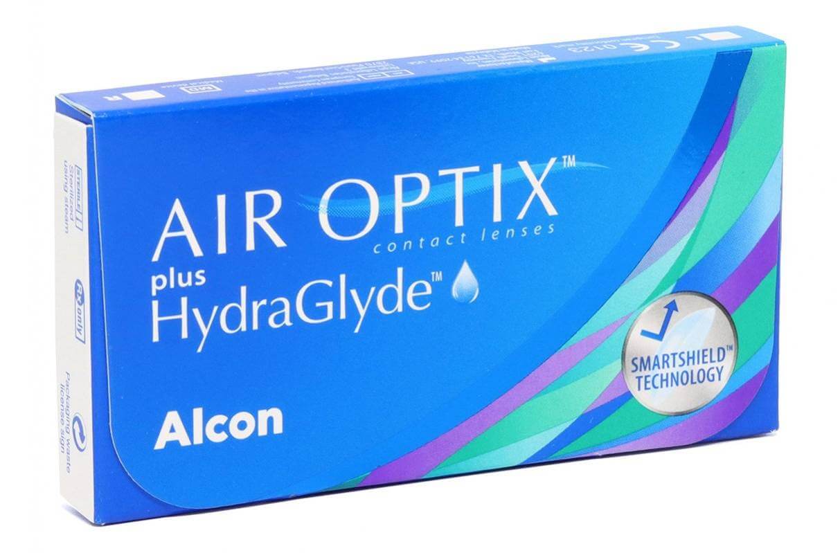 Контактні лінзи Alcon Air Optix plus HydroGlyde