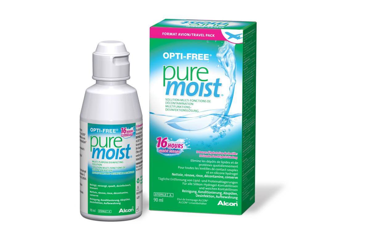 Розчин для лінз Alcon Opti-Free Pure Moist 90 мл