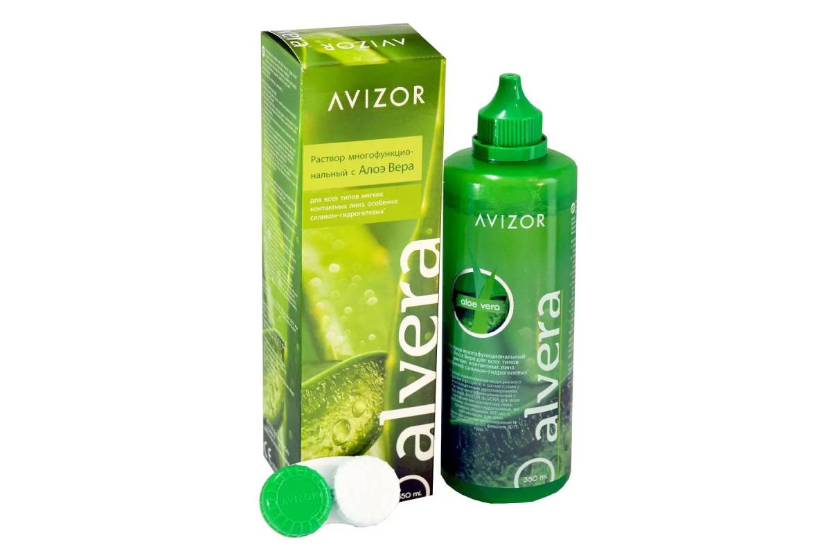 Розчин для лінз Avizor Alvera 350 мл