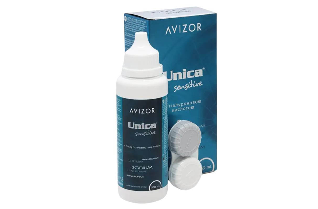 Розчин для лінз Avizor Unica Sensitive 100 мл