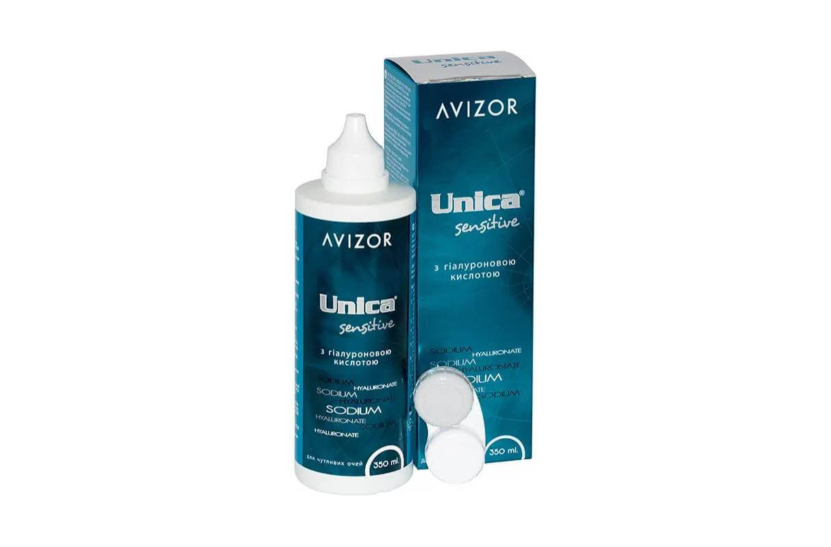 Розчин для лінз Avizor Unica Sensitive 350 мл