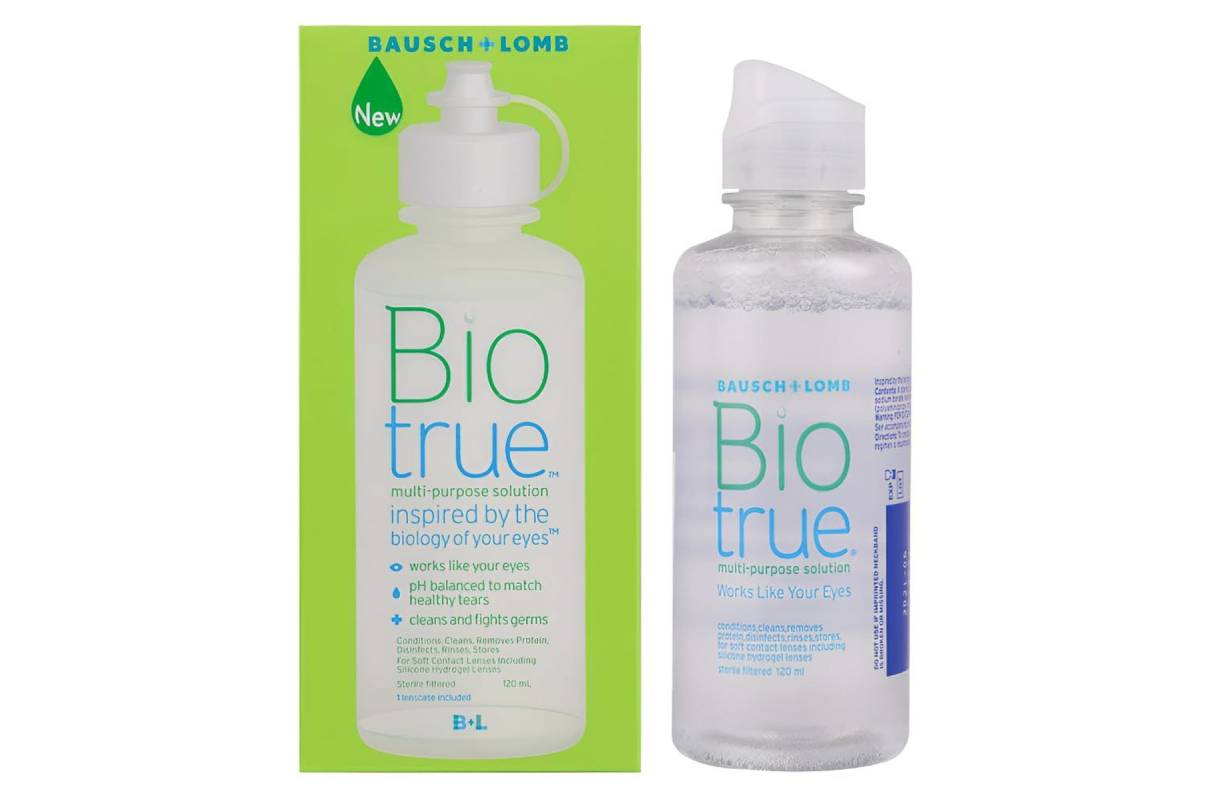 Розчин для лінз Bausch+Lomb Biotrue 120 мл