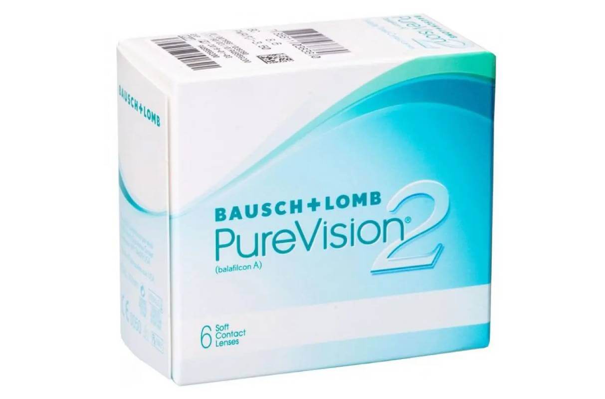 Контактні лінзи Bausch&Lomb Pure Vision 2