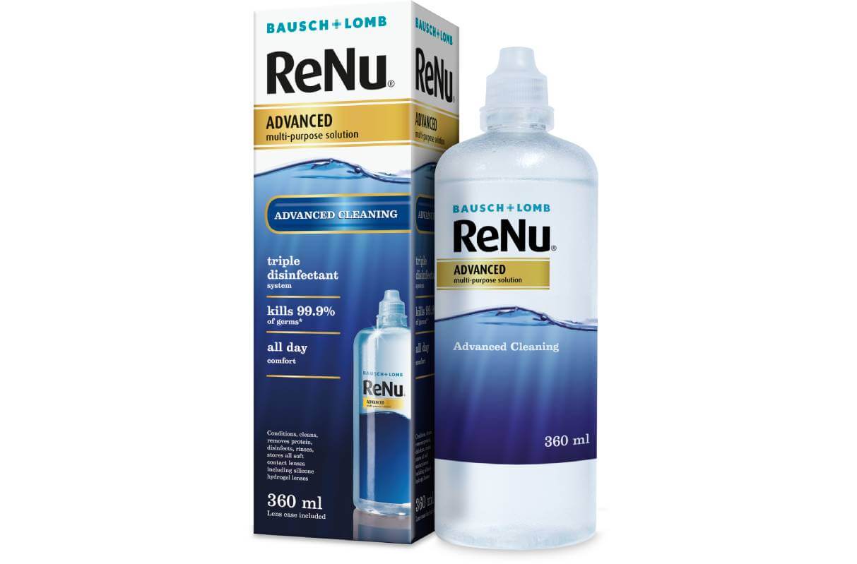 Розчин для лінз Bausch+Lomb ReNu Advanced 360 мл