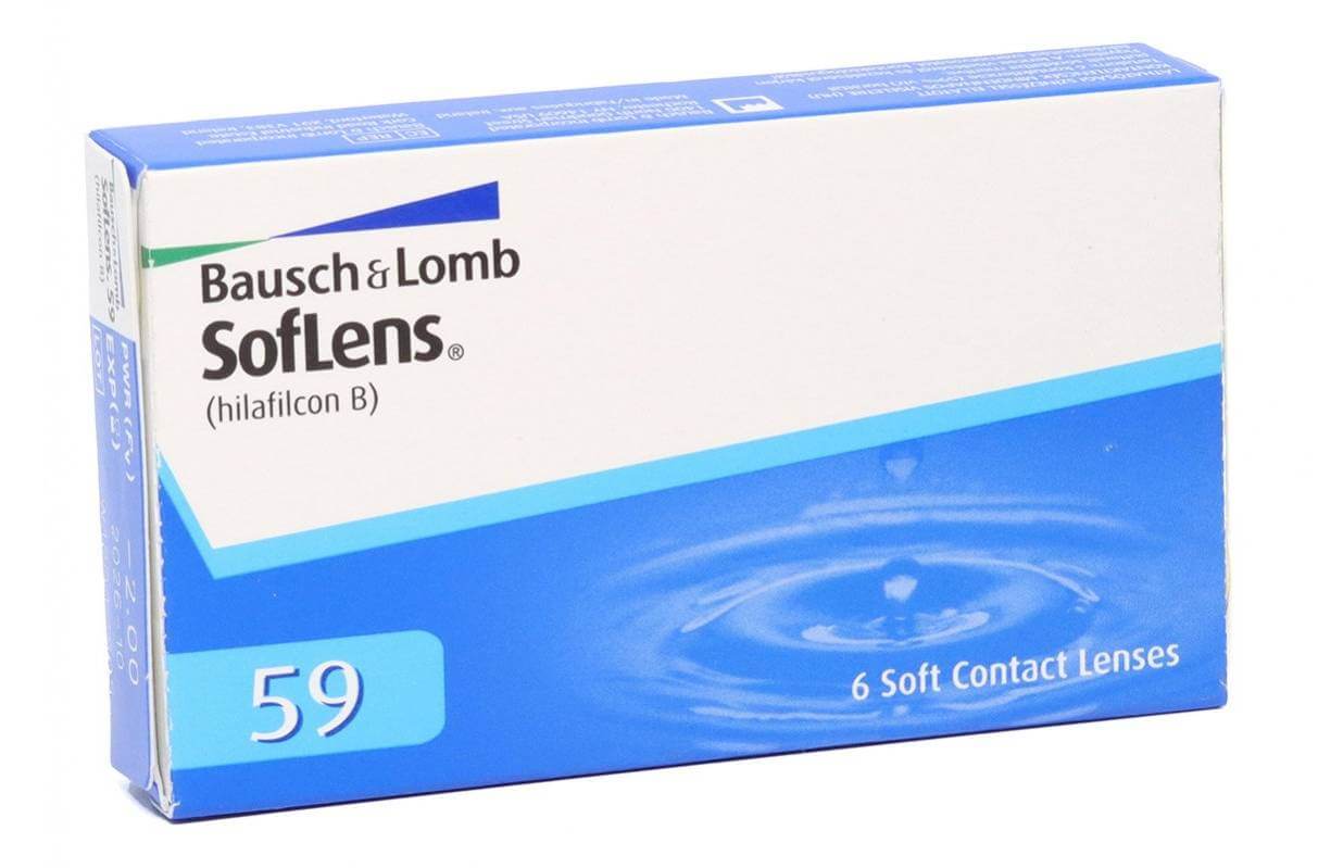Контактні лінзи Bausch&Lomb Soflens 59