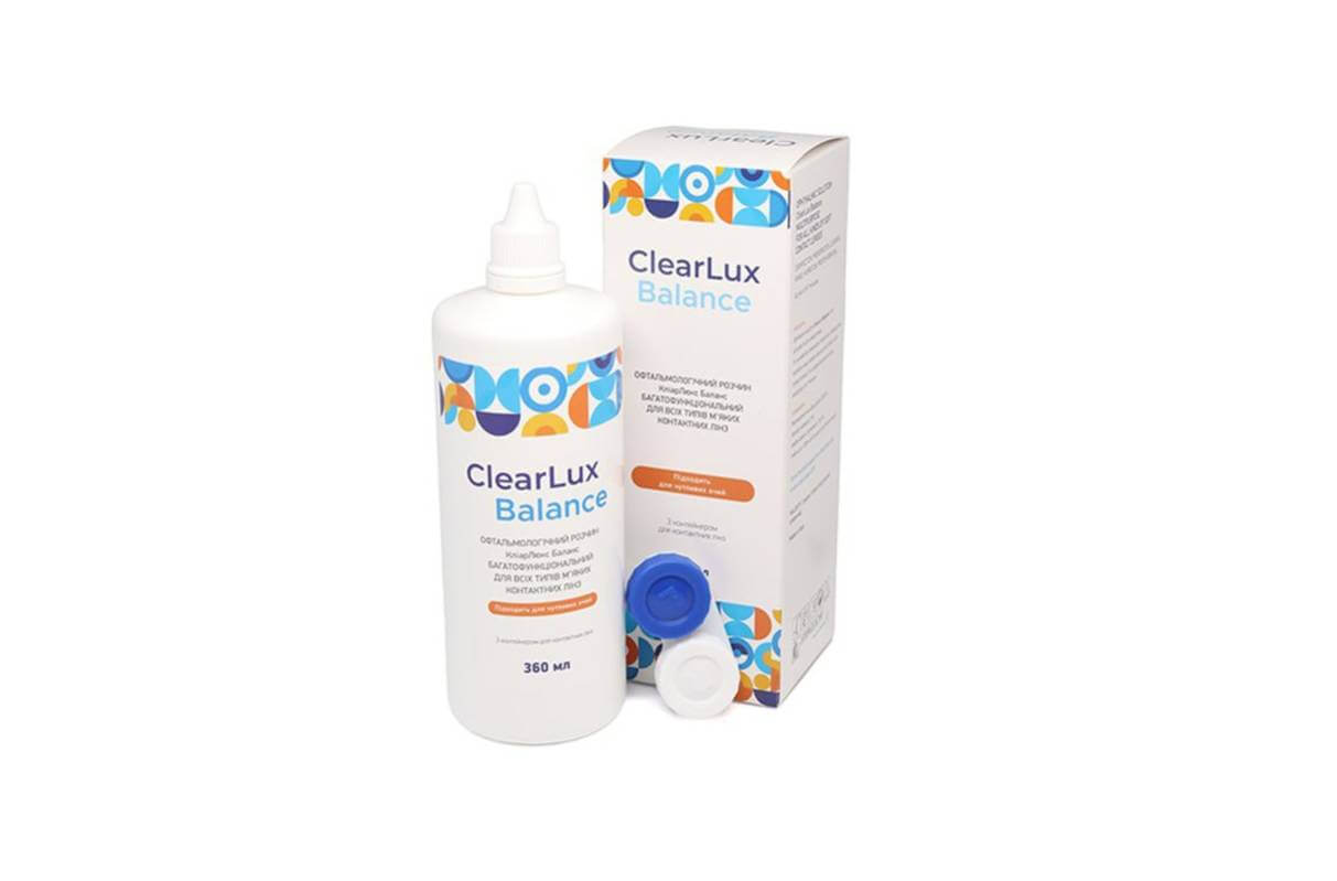 Розчин для лінз Esoform ClearLux Balance 360 мл