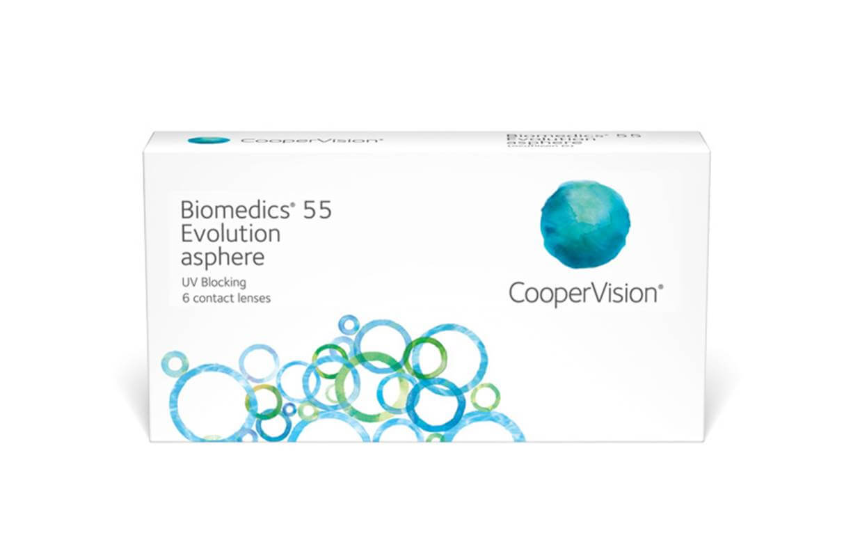 Контактні лінзи Cooper Vision Biomedics 55 Evolution