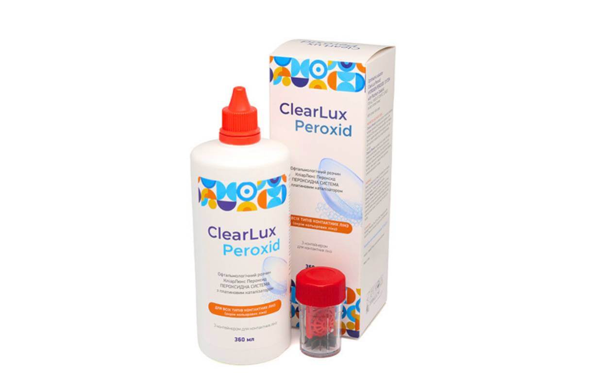 Розчин для лінз Esoform ClearLux Peroxide 360 мл
