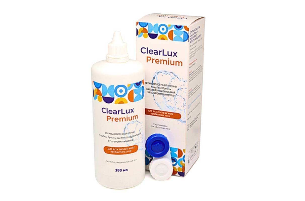 Розчин для лінз Esoform ClearLux Premium 360 мл