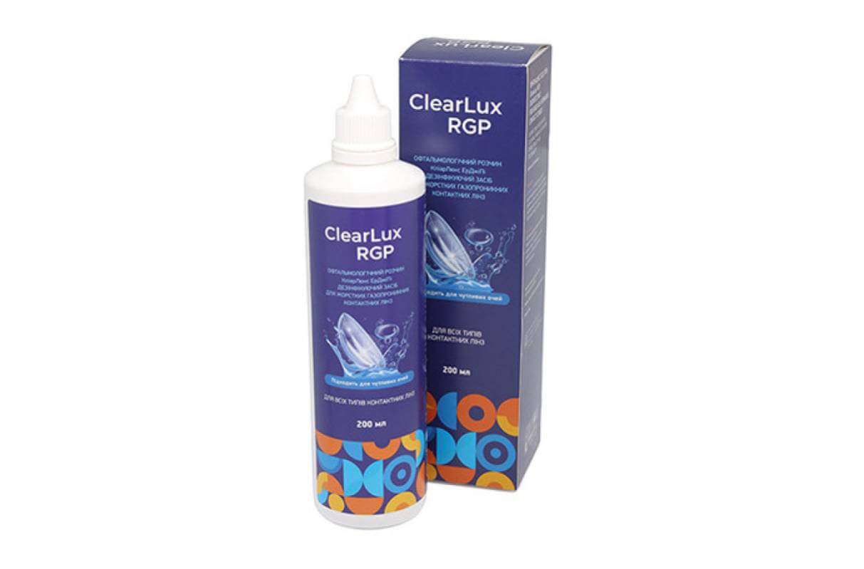 Розчин для жорстких та нічних лінз Esoform ClearLux RGP 200 мл