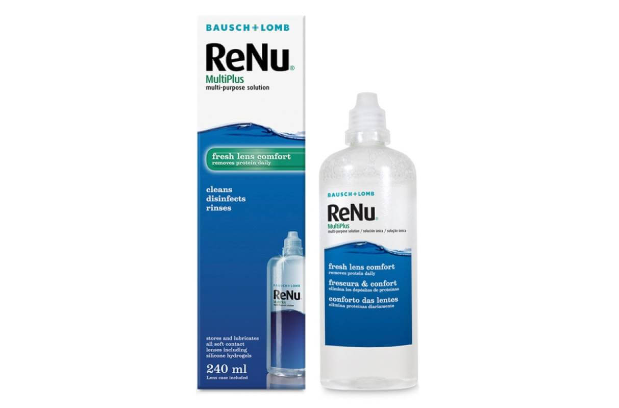 Розчин для лінз Bausch+Lomb ReNu Multiplus 240 мл