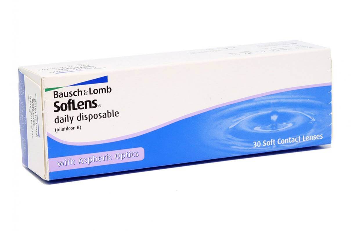 Контактні лінзи Bausch&Lomb Soflens Daily Disposable