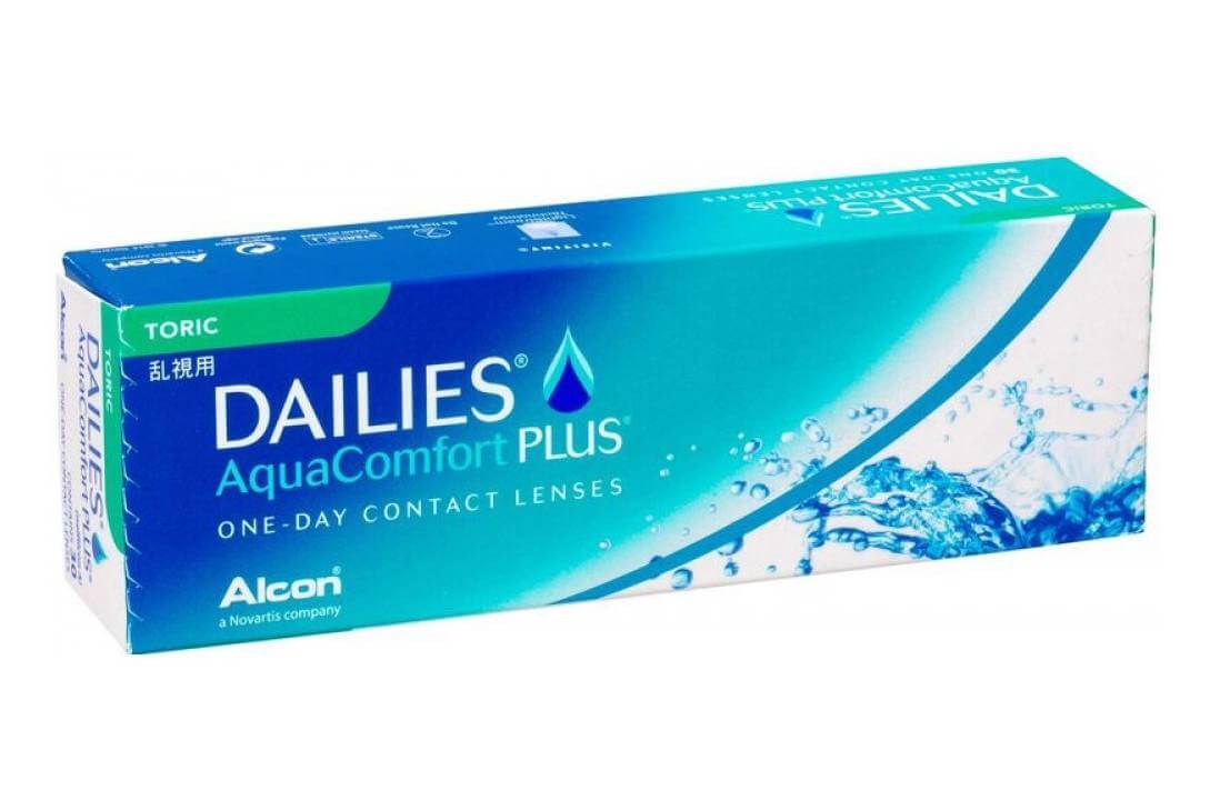 Контактні лінзи торичні Alcon Dailies Aqua Comfort Plus Toric
