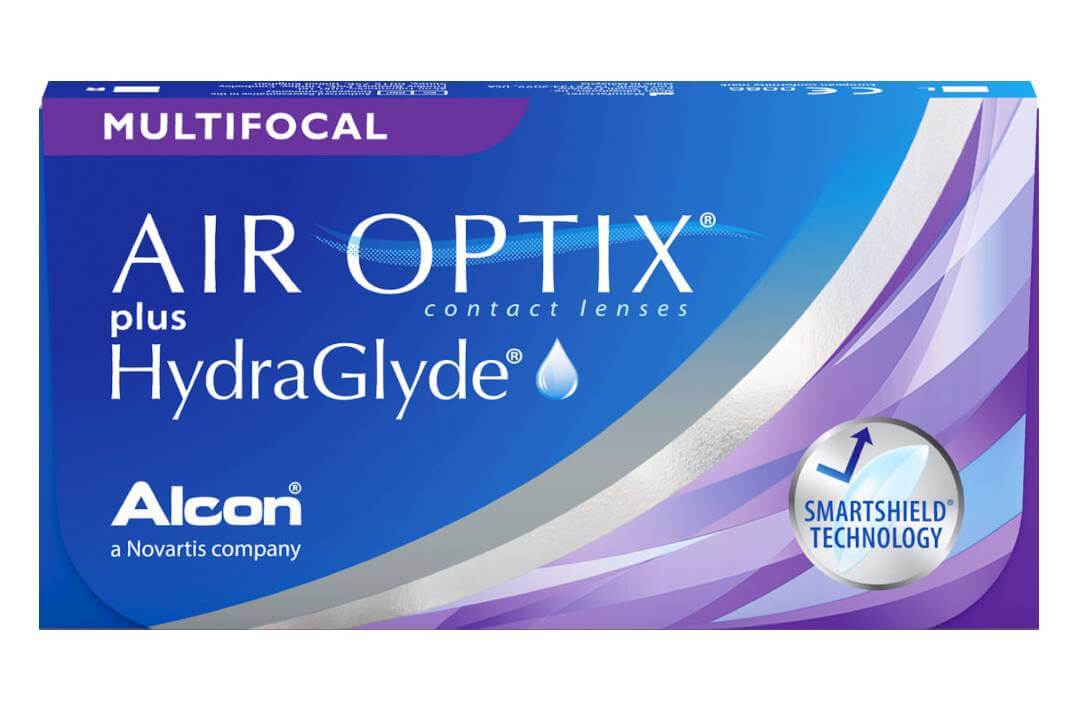 Контактні лінзи мультифокальні Alcon Air Optix plus HydroGlyde Multifocal