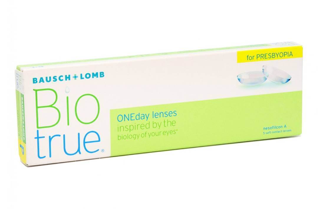 Контактні лінзи мультифокальні Bausch&Lomb Biotrue ONEday Presbyopia