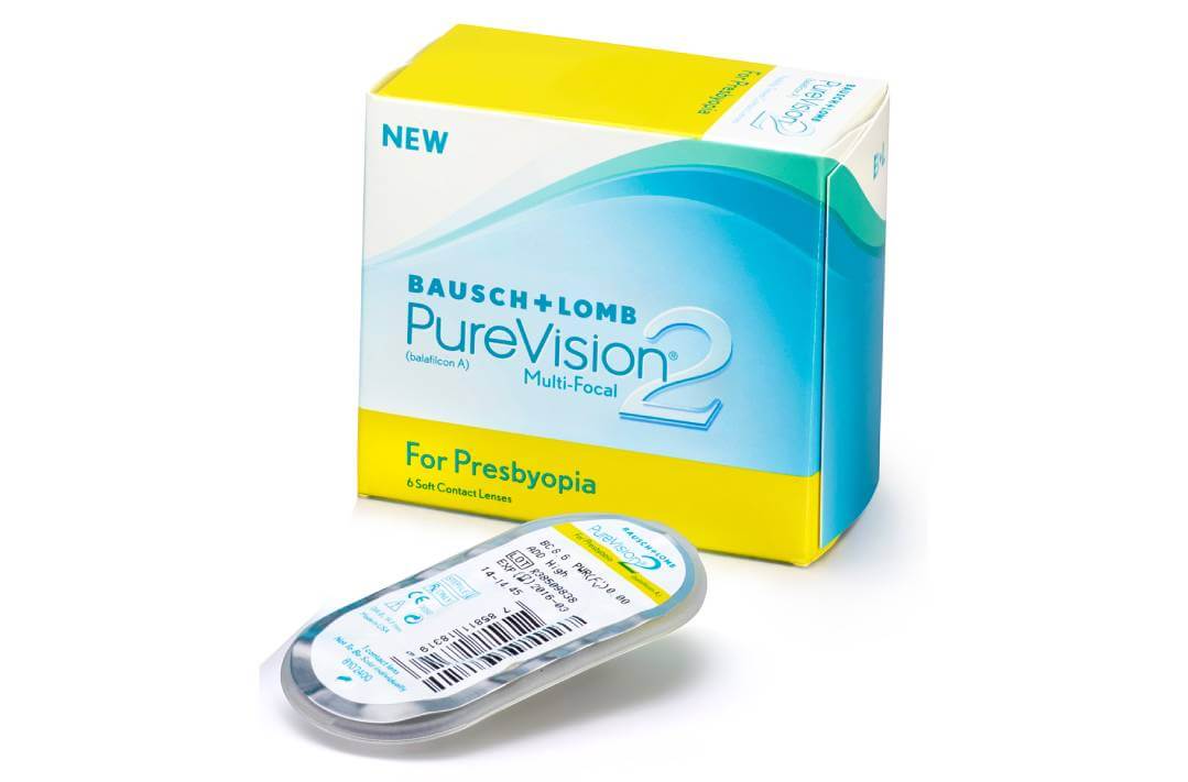 Контактні лінзи мультифокальні Bausch&Lomb Pure Vision 2 Multi-Focal